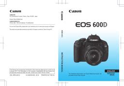 canon 600d instruction manual Reader