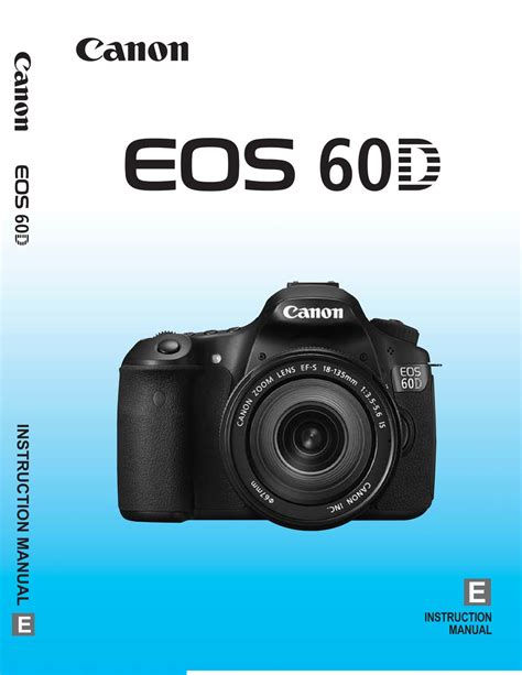 canon 60d manual pdf Kindle Editon