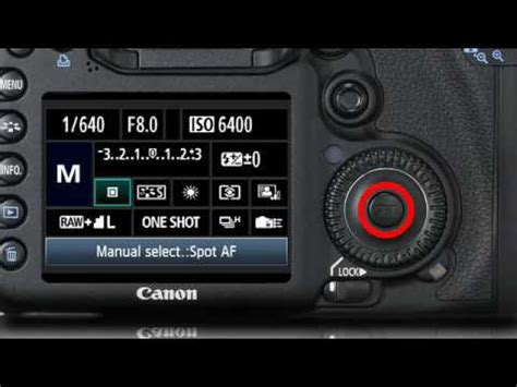 canon 7d manual focus point Reader