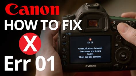 canon digital camera troubleshooting lens error PDF