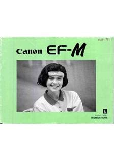 canon ef m manual Doc