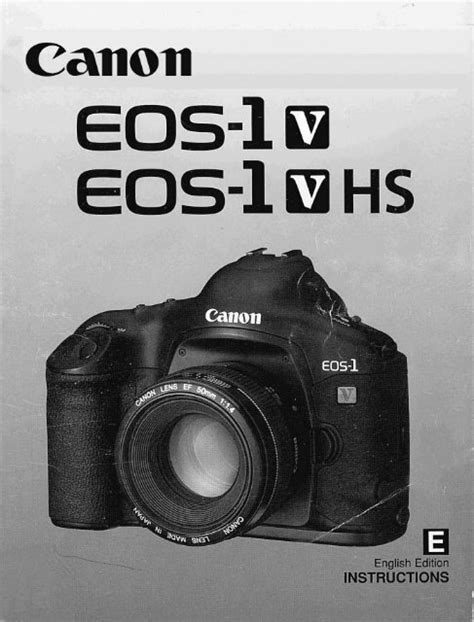 canon eos 1 v user manual Doc