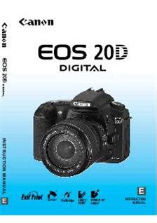 canon eos 20d manual Kindle Editon
