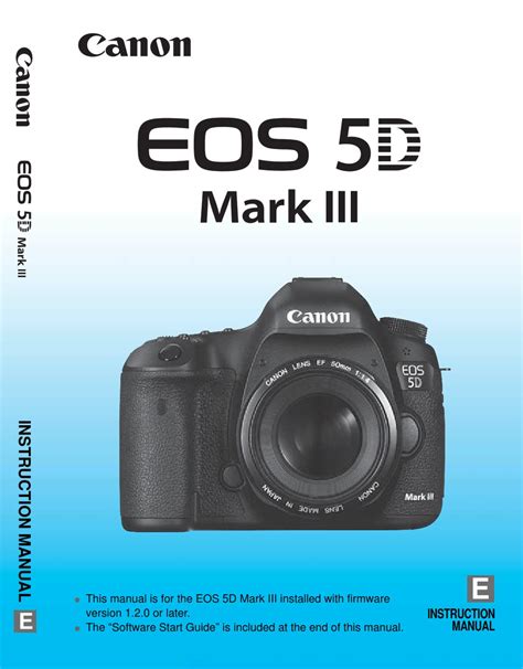 canon eos 5d mark iii instructions Kindle Editon