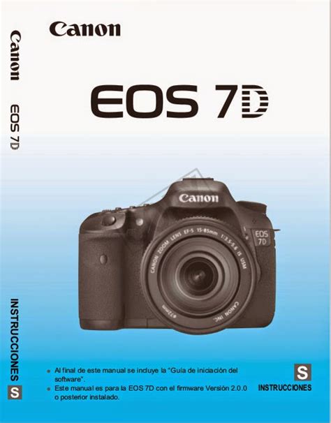 canon eos 7d manual pdf espanol Doc