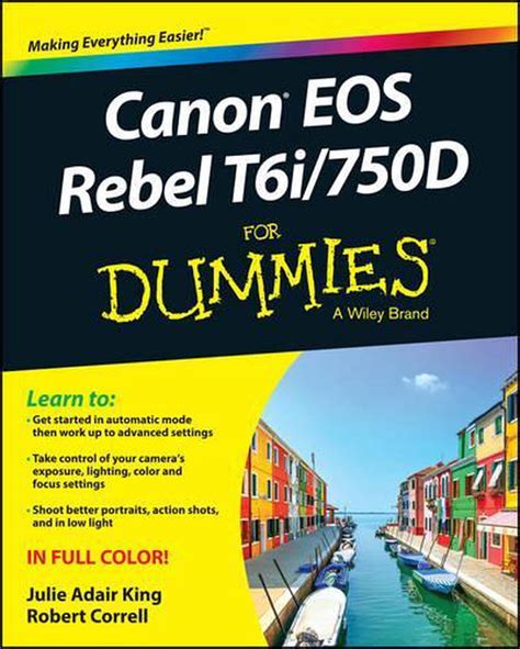 canon eos rebel t6i or 750d for dummies for dummies computer or tech Reader