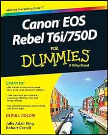 canon eos rebel t6i or 750d for dummies for dummies computer or tech Reader