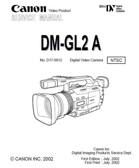 canon gl2 service manual Doc