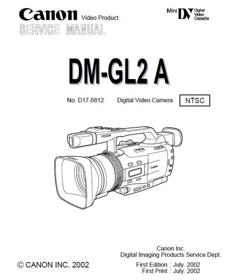 canon gl2 service manual Reader