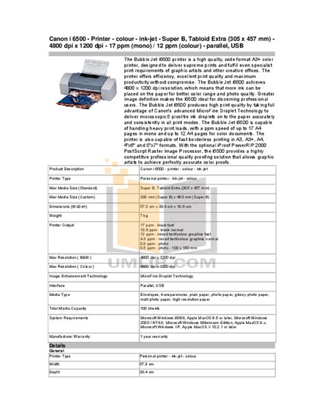 canon i6500 service manual Ebook PDF