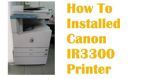 canon ir3300 printer driver for mac Epub