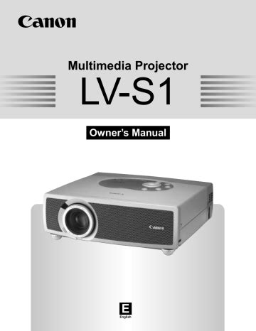 canon lv s1 manual Reader