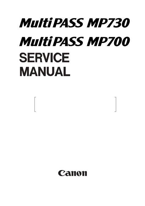 canon multipass mp730 user manual Kindle Editon