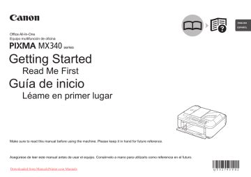 canon mx340 manual pdf Reader