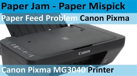 canon pixma mp495 paper feed problem PDF