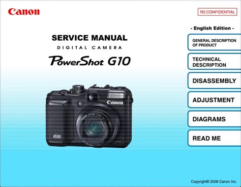 canon powershot g10 instructions manual Epub