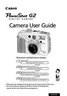 canon powershot g2 instruction manual PDF