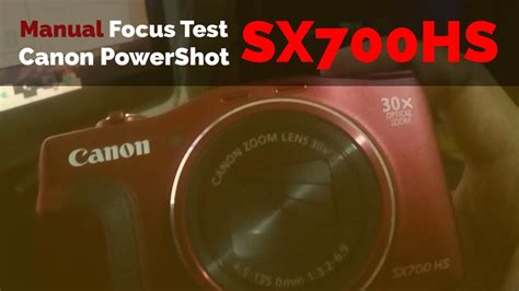 canon powershot manual focus Epub