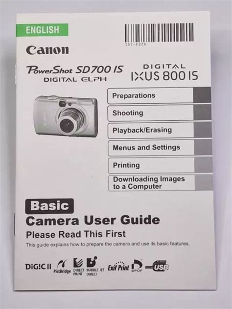 canon powershot sd700 is user guide Epub