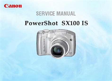 canon powershot sx100is instructions Doc