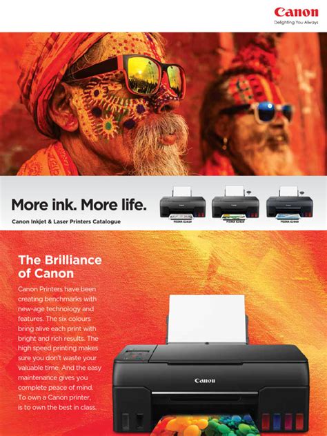 Canon Printer Catalogue