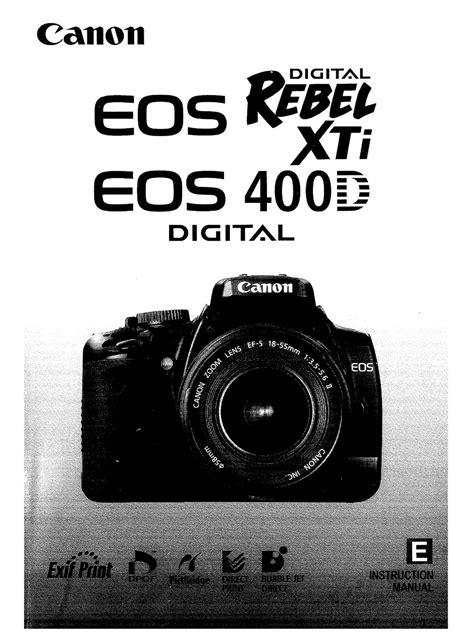 canon rebel manual Doc