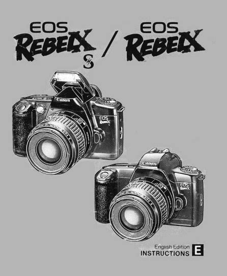 canon rebel xs manual free download Doc