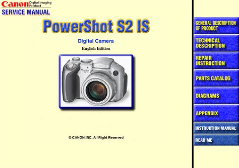 canon s2 is repair guide Reader