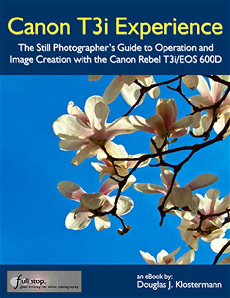 canon t3i user guide Kindle Editon