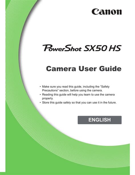 canon user manual sx50 Epub