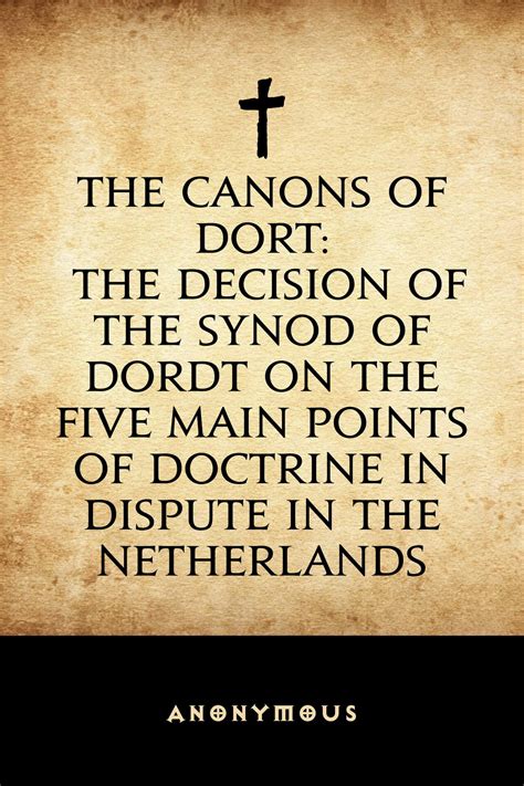 canons dort decision doctrine netherlands Epub