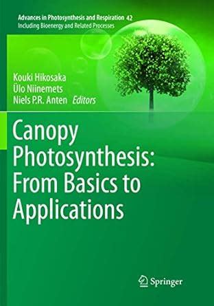 canopy photosynthesis applications advances respiration Epub