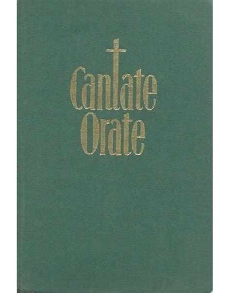 cantate orate lieder und gebetbuch fr katholische mittelschler Reader