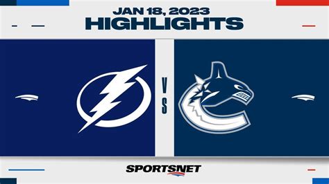 canucks vs lightning