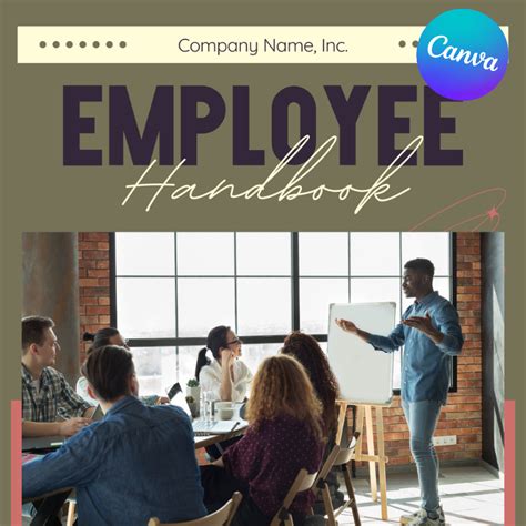 Canva Employee Handbook Template