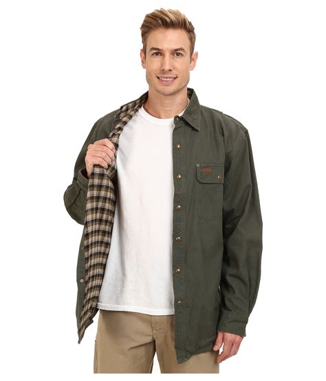 canvas shirt jacket