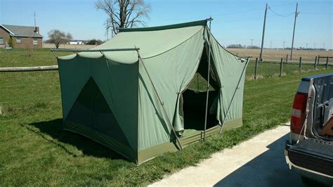 canvas tent cabin