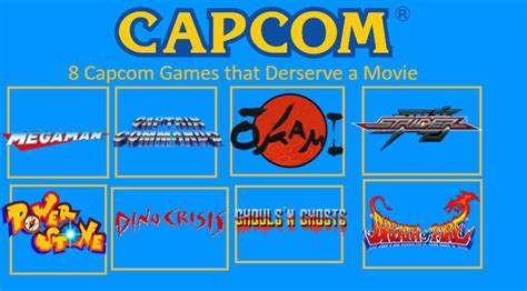 capcom movie list