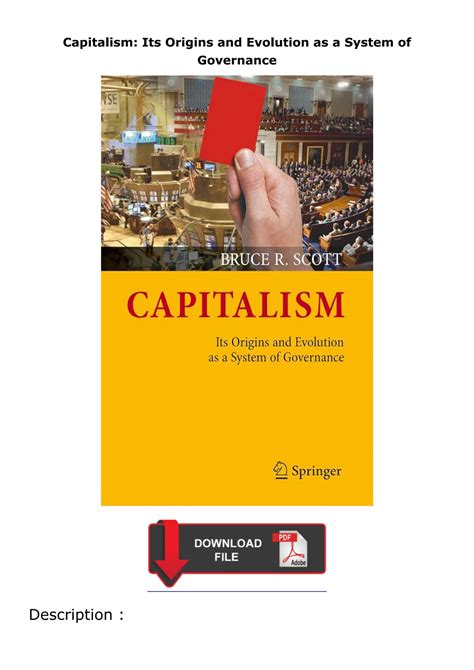 capitalism its origins and evolution as a system of governance Doc