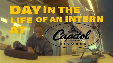 capitol records intern