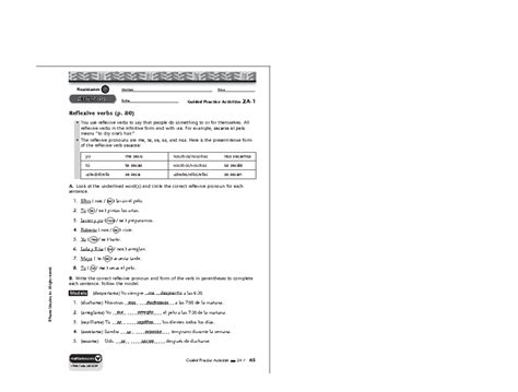 capitulo 2a guided practice page 53 answers