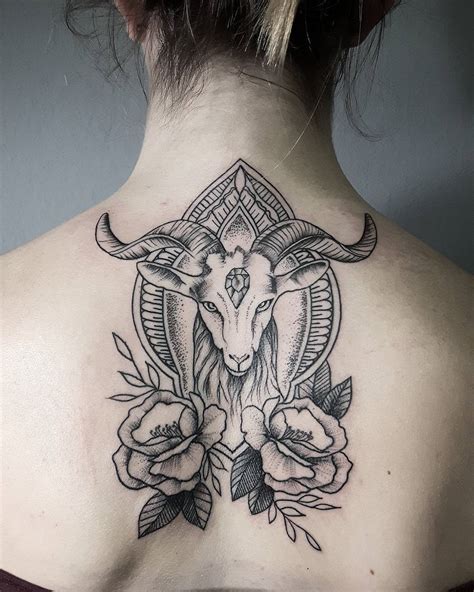 capricorn tattoos for females