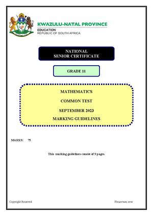 caps exam paper in maths g12 Reader