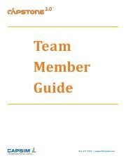 capstone team member guide 2013 Reader