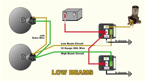 car headlight wiring diagram Kindle Editon