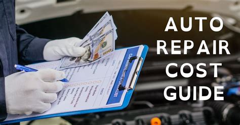 car repair cost guide Reader