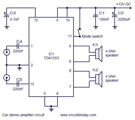 car stereo amplifier circuit Kindle Editon