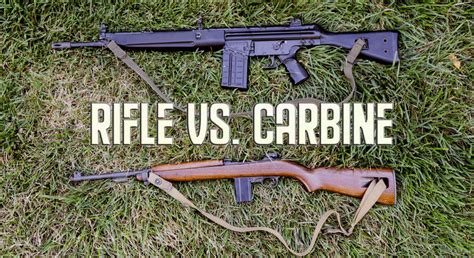 carbine vs rifle