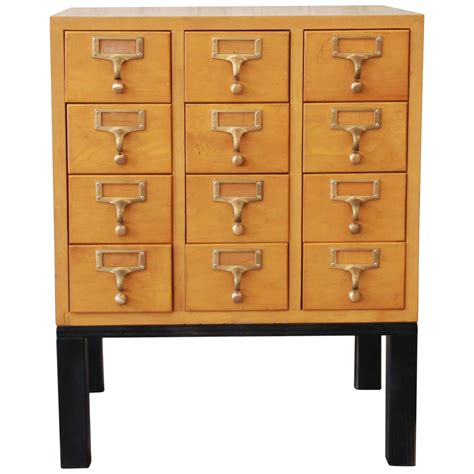 Card Catalog Nightstand