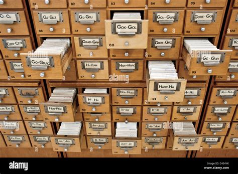 Card Catalogue Library